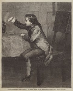 La prima idea di James Watt sul vapore da Marcus Stone